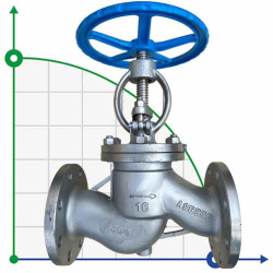 PN16 DN100 Zawór kołnierzowy ze stali nierdzewnej AISI 304, Seat AISI 304