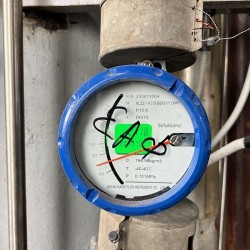 DN15 Przepływomierz ze stali nierdzewnej rotametr KLZZ PN40 (alkohol 96%), 42...420 l/h, 4-20mA, Ex