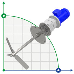 Mieszadło łopatkowe MH 6005200, 200 obr/min, 3,0 kW