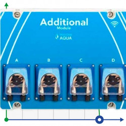 Opcjonalny moduł z czterema pompami dozującymi do aplikacji nawozów i składników odżywczych z Wi-Fi