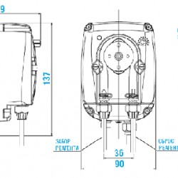 Pompa perystaltyczna B3-V 0103 90-260V Santoprene