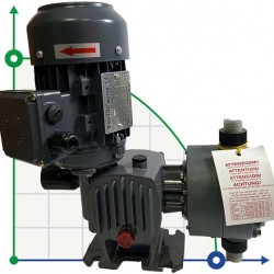 Pompa membranowa dozownica PDM-D CA 104/6 400/3/50 0,18