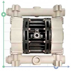 Pneumatyczna pompa membranowa BOXER 100 PP IB100-P-HTTPT--