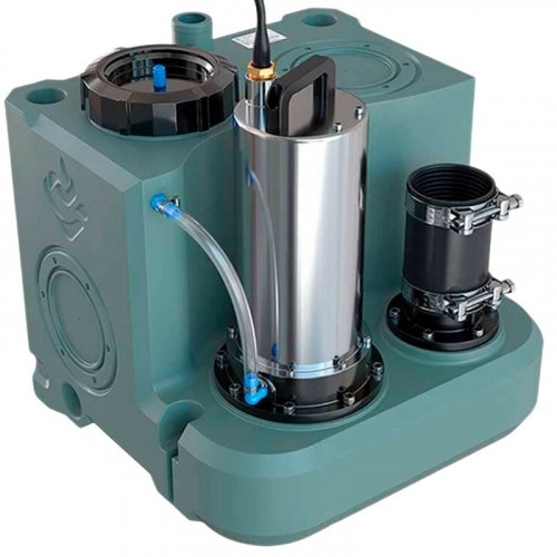 Podnośnik KNS solo do domków letniskowych, schronów przeciwbombowych, domów prywatnych ze zdalnym sterowaniem AIZL-1500W 33/14 1,5 kW 220V 2800rpm