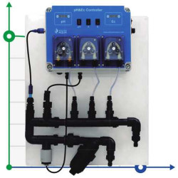 Hydroponika, system hydroponiczny do kontroli pH & Ec Plus