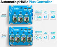 Hydroponika, system hydroponiczny PROSYSTEM AQUA z kontrolerem pH i EC Plus, 0–4 l/h (pompa pH i 2 pompy do nawozów)