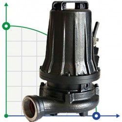 Pompa zatapialna Dreno H2 HT 50/2/125 C. 500 z dwukanałowym wirnikiem