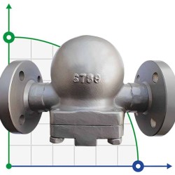 DN50 Syfon kondensatu z kołnierzem stalowym