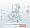 Spód (przyłącze) pompy BGL 200-500(I)B (346/60), 90 kW, 1480, żeliwo