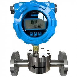 DN40 Zębaty przepływomierz ze stali nierdzewnej GF25 DN40 (fresh NMP liquid (impurity-free) 1000–12 000 l/h, 4,0 MPa, impulsy/4–20 mA/RS485, 316L