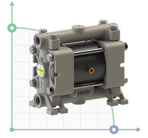 Pneumatyczne pompy membranowe BOA Q8 PP