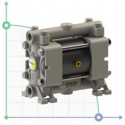 Pneumatyczne pompy membranowe BOA Q8 PP