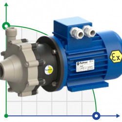 Pompa ATEX ze sprzęgłem magnetycznym FLUIMAC COMPASS CM 6 PP, 0,25 kW, 380V, Ex