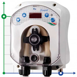Pompa dozująca perystaltyczna AQUA PDP SIMPOOL RX 03-01 - 230V - SANTOPRENE - KOMPLETNA BIAŁA - ADPST1