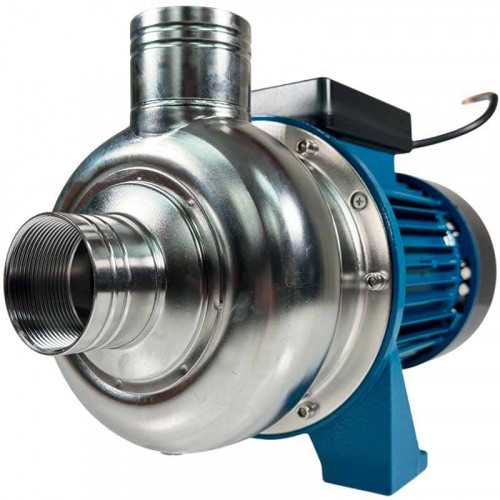 Pompa do brzeczki z otwartym wirnikiem TS100, 0,75 kW, AISI 304, 220 V/50 Hz, 2900 obr./min
