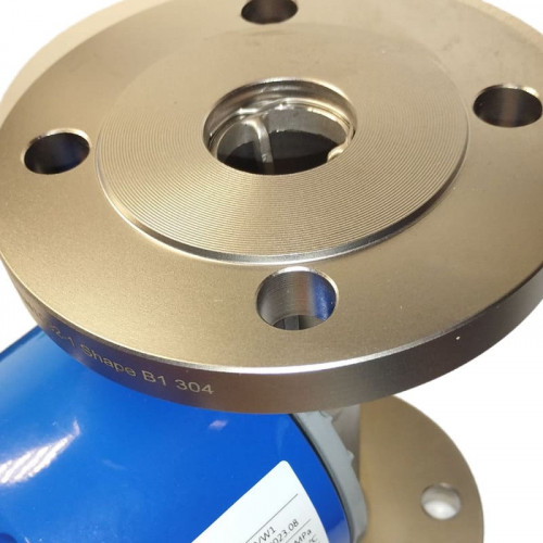 DN50 Przepływomierz ze stali nierdzewnej rotametr KLZZ PN40 (alkohol 40%), 0,63...6,3 m3/h, 4-20mA, Ex