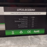 Akumulator litowo-żelazowo-fosforanowy (litowo-żelazowy) 25,6 V 200 Ah LiFePO4, stojący LFP z ogniwami EVE 3,2 V 100 Ah LiFePO4 klasy A