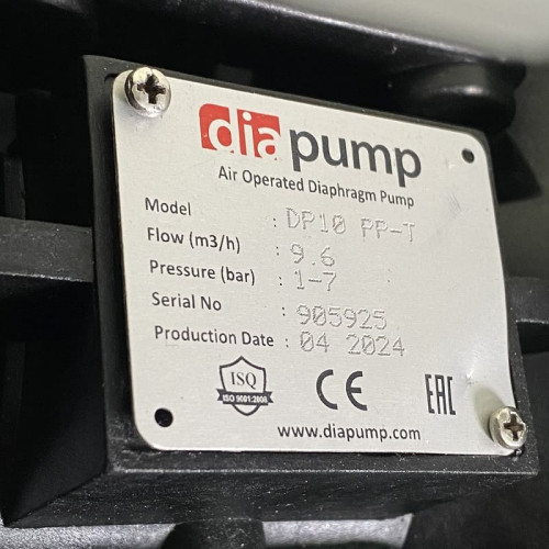 Pompa do żywności DP 10 PP-T