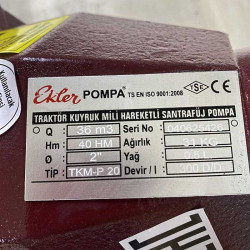 Pompa napędzana WOM ciągnika MTZ-P 20/350 do nawadniania, dostarczania wody