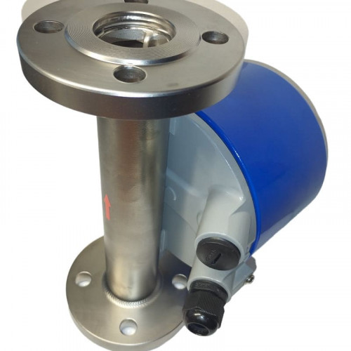 DN25 Przepływomierz ze stali nierdzewnej rotametr KLZZ PN40 (alkohol 96%), 180...1700 l/h, 4-20mA, Ex