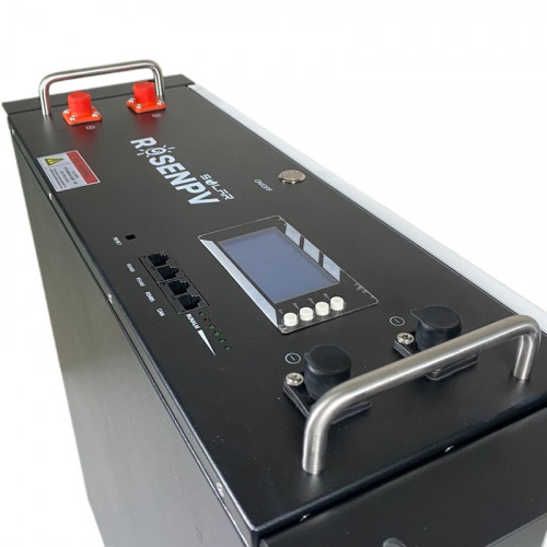 Bateria litowa LiFePO4 51,2 V 100 Ah, montowana w stelażu LFP z ogniwami LiFePO4 klasy A EVE 3,2 V 100 Ah