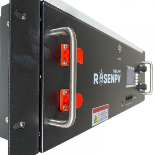 Bateria litowa LiFePO4 51,2 V 100 Ah, montowana w stelażu LFP z ogniwami LiFePO4 klasy A EVE 3,2 V 100 Ah