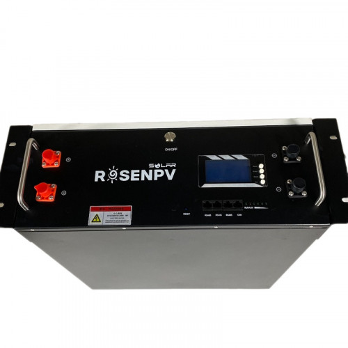 Bateria litowa LiFePO4 51,2 V 100 Ah, montowana w stelażu LFP z ogniwami LiFePO4 klasy A EVE 3,2 V 100 Ah