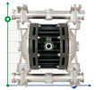 Pneumatyczna pompa membranowa BOXER 100 AISI 316 IB100-A-HTTFT--