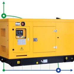 Przemysłowy generator diesla XHYW-20GF z ATS, silnik Weichai 20kVA, 20kW, 380V/50HZ typ zamknięty
