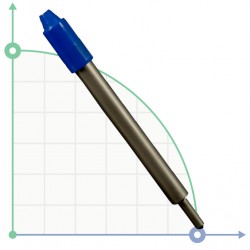 Czujnik temperatury do 100°C, stal nierdzewna