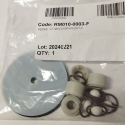 Zestaw naprawczy do pompy membranowej ALPHADYNAMIC RUBY 010P-P-NTPT-F, kod części zamiennych ZESTAW: RM010-0003-F