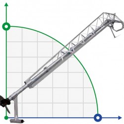 Veneroni MBT, 8m mieszarka traktorowa z ramą kratownicową
