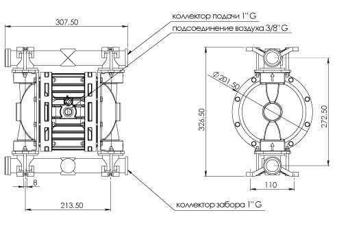 Pompa membranowa pokarmowa FOODBOXER 100