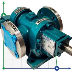 Pompa zębata JKMS 150 1 1/2 cal, 4,5 m3/h, AISI 316 do lakierów i farb