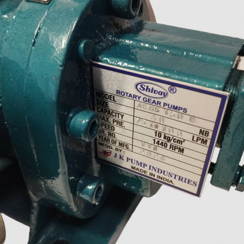 Pompa zębata JKMS 150 1 1/2 cal, 4,5 m3/h, AISI 316 do lakierów i farb