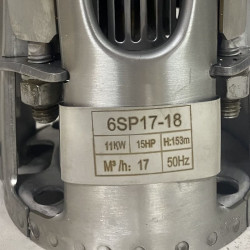 Pompa głębinowa 6SP17/18, 11kW, 380V (zamiennik ЕЦВ 6-16-140)