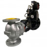 DN50 Pneumatycznie sterowany zawór regulacyjny 10P11Y-DNx5016Z-L122C-C (korpus żeliwny, gniazdo SS304) z pozycjonerem YT-1000, 4-20mA, Ex