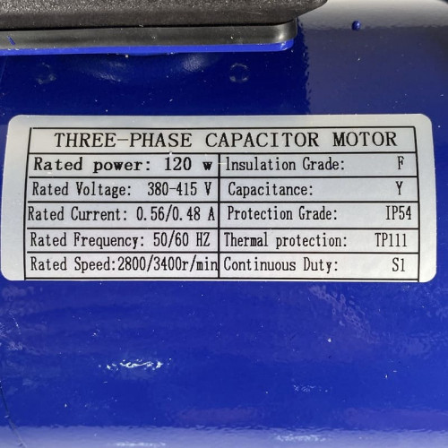 Pompa chemiczna MD-E-255-SSV-5V38AYS, CFRETFE, 53L/min, 6,2m, 380V