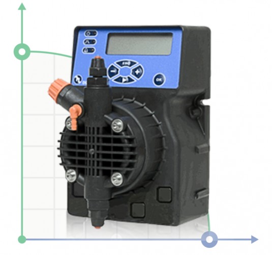 Pompa dozująca PDE DLX PH-RX-CL/M 5-7 230V/240V