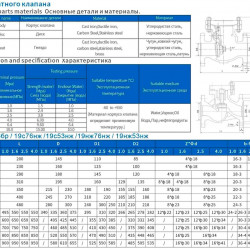Зворотний фланцевий клапан з чавунним корпусом 19ч16бр DN80 PN16, ГОСТ