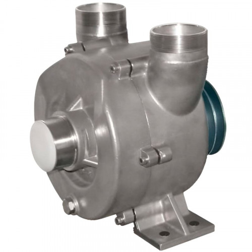 Pompa wirowa do pompowania wina, piwa, brzeczki LIVERANI NAUTIC 80 Inox, 900 l/min, AISI 316, bez silnika