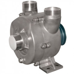 Pompa wirowa do pompowania wina, piwa, brzeczki LIVERANI NAUTIC 80 Inox, 900 l/min, AISI 316, bez silnika