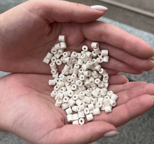 Ceramiczne pierścienie Raschiga 6 mm Raschig Ring