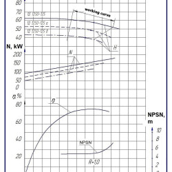 Agregat pompowy 1D 1250-125b, 132 kW, 1000 dwustrumieniowe