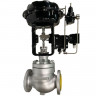 DN80 Zawór regulacyjny z siłownikiem pneumatycznym do pary, kondensatu 10P11Y-DNx8016Z-L122C-C (korpus żeliwny, gniazdo SS304) z elektrycznym pozycjon