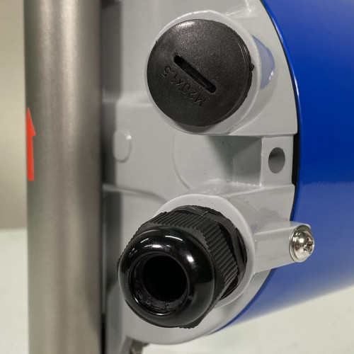 DN25 przepływomierz KLZZ PN16 ze stali nierdzewnej (ciekła mieszanina alkoholi C2H5OH 92%), 17-170 l/h, 4-20mA, Ex