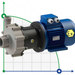 Przeciwwybuchowa pompa ze sprzęgłem magnetycznym FLUIMAC COMPASS CM 30 PP, 2,2 kW, 380V, Ex