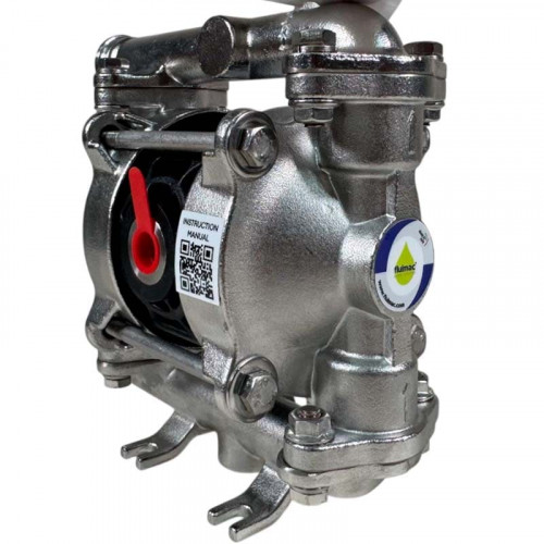 Pompa pneumatyczna membranowa PHOENIX P20 AISI316 HYTREL+PTFE, 20 l/min