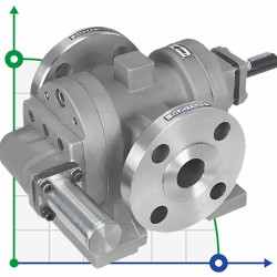 Pompa zębata JKMS 250 2 1/2 cal, 12 m3/h, AISI 316 do syropu cukrowego
