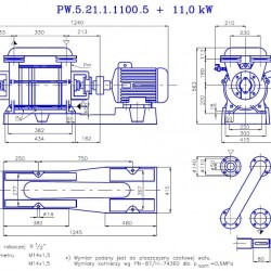 PW.5.21.1.1100 pompa próżniowa dwustopniowa